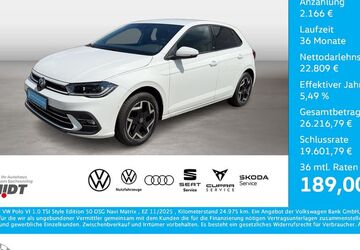 VW Polo 24.975 km 23.750 &euro; Bernsdorf 09337