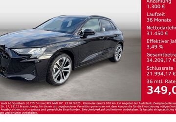 Audi A3 9.078 km 32.750 &euro; Bernsdorf 09337