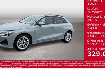 Audi A3 6.052 km 31.450 &euro; Bernsdorf 09337