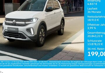VW T-Cross 10.072 km 23.750 &euro; Bernsdorf 09337
