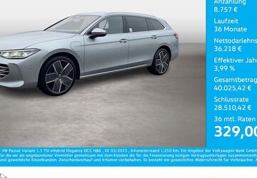 VW Passat Variant 1.250 km 43.975 &euro; Bernsdorf 09337