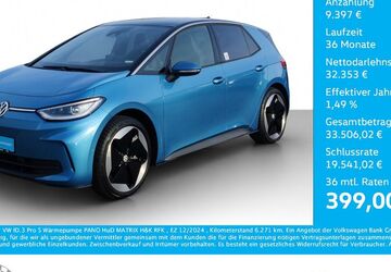 VW ID.3 6.271 km 39.975 &euro; Bernsdorf 09337
