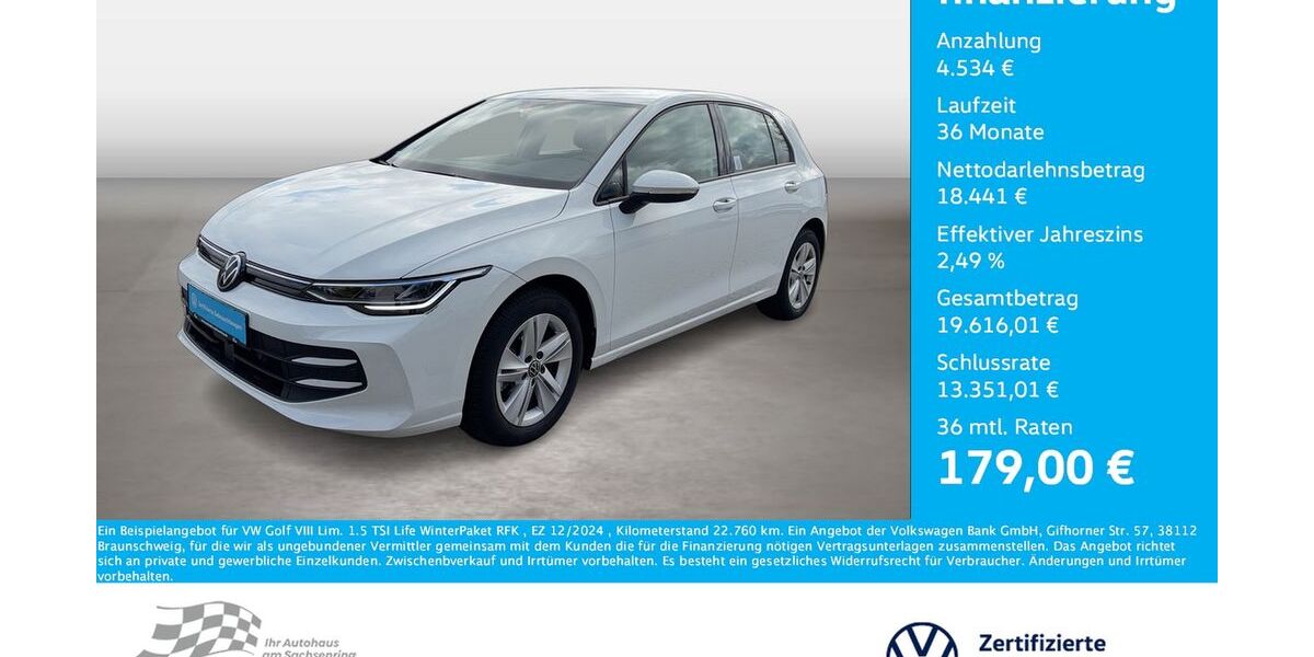 VW Golf 22.760 km 22.975 &euro; Bernsdorf 09337