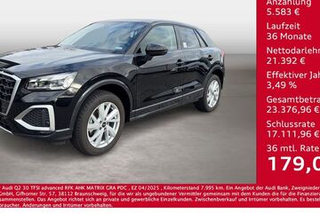 Audi Q2 7.995 km 26.975 &euro; Bernsdorf 09337