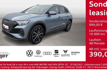 Audi Q4 e-tron 3.893 km 41.750 &euro; Bernsdorf 09337