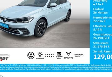 VW Polo 6.318 km 26.750 &euro; Bernsdorf 09337