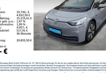 VW ID.3 26.259 km 18.950 &euro; Chemnitz 09113